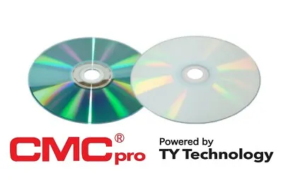 10 Taiyo Yuden JVC CMC PRO High Gloss PRINTABLE Blank CD-R 48x 52x 80min Disc • £6.29
