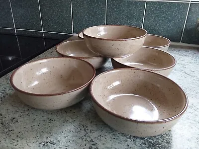 £39.99 • Buy Grayshott Studio Pottery Set Of 7 Bowls 