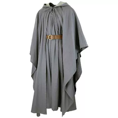 Wizard Robe And Cloak - Medieval Wizard Costume - Medieval Clothing • $145