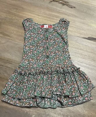 Matilda Jane Serendipity Confetti Ruffle Tunic Dress Size 4 • $10.50