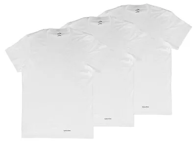 Calvin Klein Men's T-Shirts V-Neck Undershirt Classic Fit Tee Shirt 3 Pack • $18.99