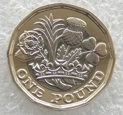 12 Sided £1 One Pound Coin 2017 Royal Mint Bank Of England • £3.49