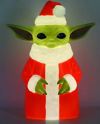 23” Disney Star Wars Mandalorian Grogu Blow Mold The Child Baby Yoda Christmas • $94