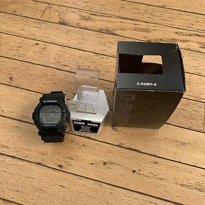 G-Shock GD350-1CR Classic Black/Blue Alarm Digital Wristwatch • $79