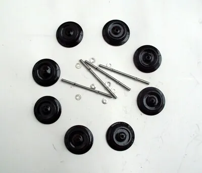 Hornby O Gauge Tinplate Wheels X 8 +axles Refurbished Excellent Condition • £11.90