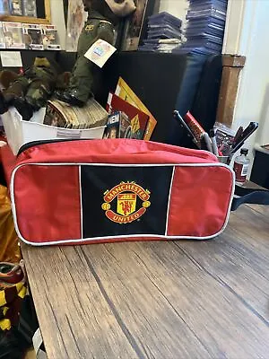 Manchester United Boot Bag Official 90s Retro Vintage  • $23.25