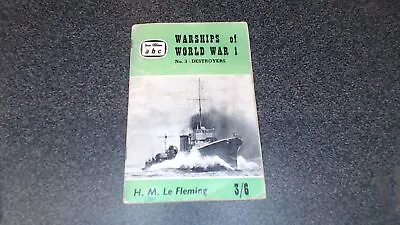 			ABC Warships Of World War 1: No.3 - Destroyers H.M. Le Fleming 		 • £4.05