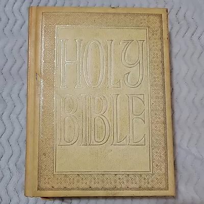 Vintage 1966 Large Holy Bible The New Catholic Liturgical Bible By Catholic Pub • $14