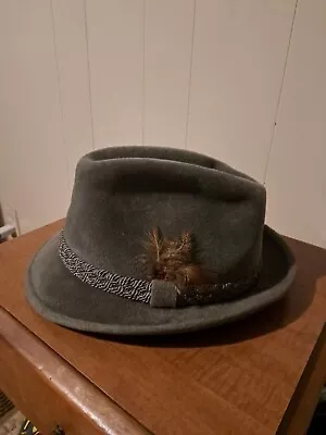 Vintage Stetson The Sovereign Fedora Hat Size 7 1/4 • $49.99