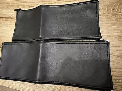 2 Zip On Faux Leather Handle Bar Covers For Bugaboo Cameleon 1&2 • £9.50