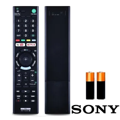 For Sony Tv Rmt-tx300e Replacement Remote Control Bravia 3d Hd Netflix Youtube • £4.50
