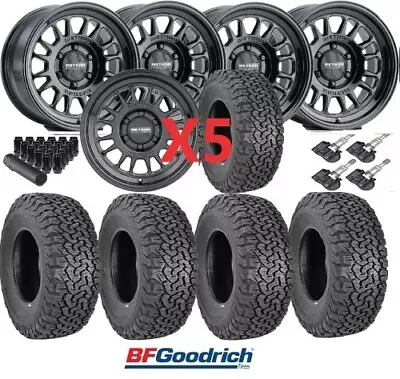 18 Fit Tundra Sequoia Method Mr318 Black Wheel Tire Package 265 70 Bfgoodrich • $3300