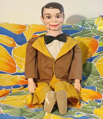 Rare 32  DANNY O'DAY Ventriloquist Dummy Doll Juro 1967 Headstick Control -WORKS • $279.99