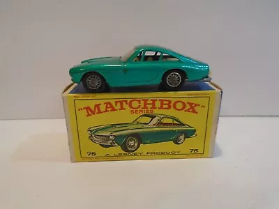 Matchbox 75 Ferrari Berlinetta - 1965 Lesney W Box • $39.95