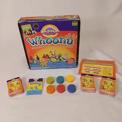 WHOONU GAME : By Cranium - Rare 2005 Edition 8+ Good Condition And Complete • £25