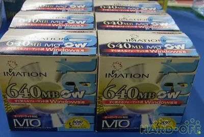[ New ] IMATION MO 640MB Magneto Optical Disk Windows Format Lot Of 30 JAPAN • $142.80