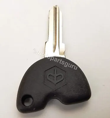 299602 OEM Black Blank Key With Piaggio Logo For Piaggio Fly 50 150 LT50 Liberty • $7.86