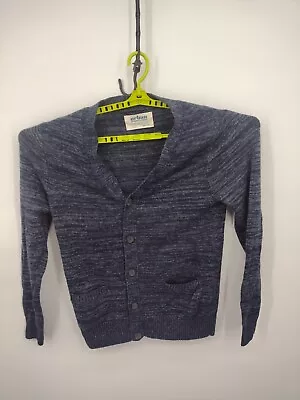 Urban Pipeline Cardigan Mens M Blue Heather Sweater Pockets Button Down Size EUC • $10.99