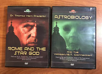 Sky Watch TV DVD 2 Discs Alien Vatican Rome Star God Dr. Thomas Horn ET UFO • $17.50