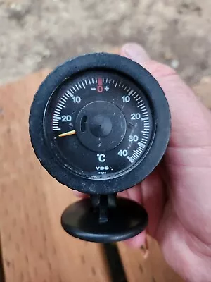 $289.99 • Buy Vintage VDO Cockpit Ambient Outside Temperature Gauge Temp Thermometer C CELSIUS