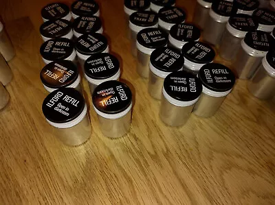 $27 • Buy Lot Of 23 Vintage Ilford Refill Metal 35mm Film Canisters Black & White
