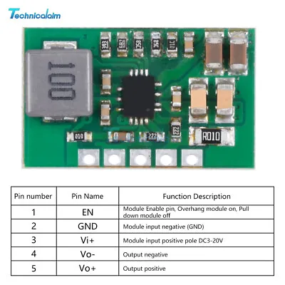 DC3-20V To 5V/12V Automatic Boost Buck Voltage Stabilized Power Supply Module • $3.65