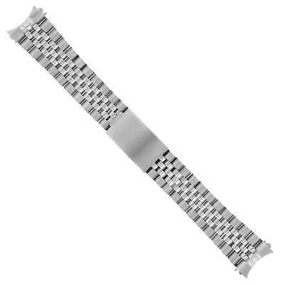 $39.95 • Buy Jubilee Watch Band Bracelet Stainless Steel For Men Rolex 20mm Heavy Top Quality