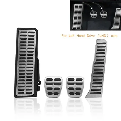 4Pcs Brake Foot Rest Pedals For Volkswagen VW Golf 5 6 MK5 MK6 JETTA 5 2009-11 • $15.65