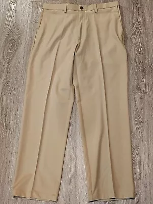 Haggar Cool 18 Pro Pants 36/31 Classic Fit - Gabardine • $24