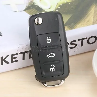 $10.80 • Buy 1Pc Remote Control Key 3 Buttons 434 MHz 5K0837202AD Fit For  Golf