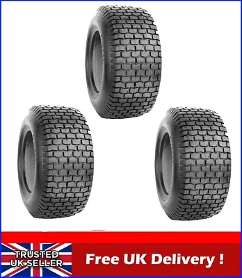 £47.99 • Buy Three NEW 13x5.00-6 Tyres X2 Ride On Mower & Lawn Tractor Turf Tyres 13 X 500 6