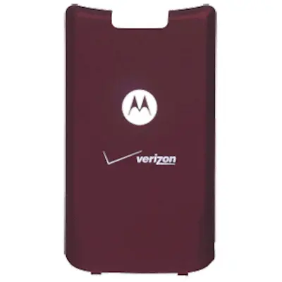 New OEM MOTOROLA KRZR CDMA K1m FIRE RED Verizon BATTERY DOOR Cover  • $9.99