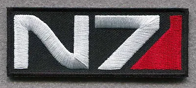 Mass Effect N7  Tactical Combat Milspec 3.5 Inch  Hook Patch  • $8.99