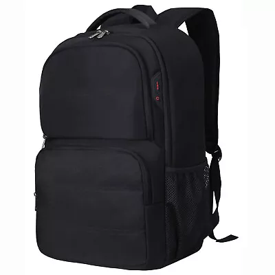 17.3 Inch Laptop Backpack Anti Theft Waterproof Extra Large Rucksack School Bag • £13.98