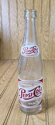 Vintage Sparkling Pepsi-Cola 12 Fl. OZ. Bottle Pipestone MINN • $14.99