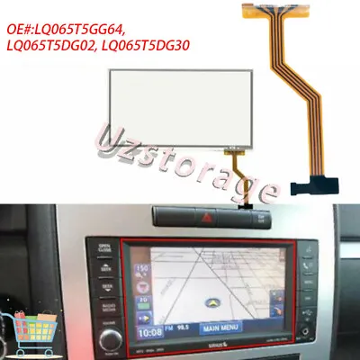 Touch Screen Glass Digitizer Fit 07-10 Jeep Uconnect MYGIG REN RER RHR 730 730N • $18.57