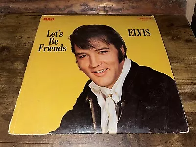 Elvis Presley ~ Let's Be Friends ~ Blue Label Camden Stereo ~ RCA CAS2408 • $15