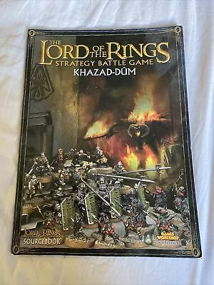 Games Workshop Lord Of The Rings Strategy Battle Game Khazad-Dum Sourcebook • £15