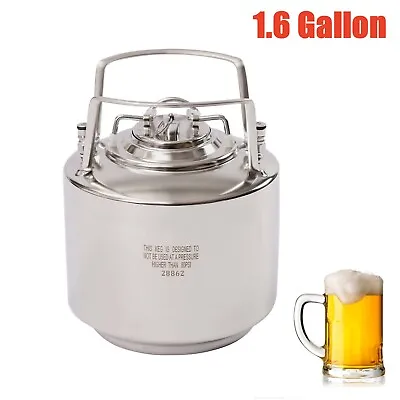 6L Mini Ball Lock Keg System Beer Brewing Strap Stainless Steel Tool 1.6 Gallon • $70