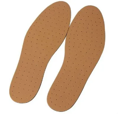 £1.99 • Buy Adult Unisex Leather Insoles Shoe Inner Soles Trainers Feet Footwear Foot