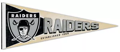 Oakland Las Vegas RAIDERS AFL Retro 1960s-Style Premium Felt Collector's PENNANT • $16.19