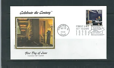 US SC # 3184n American Realism - Automat By Hopper-  FDC . Colorano Silk Cachet • $2.50