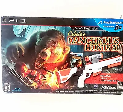 Cabela's Dangerous Hunts 2011 With Gun Playstation 3 Bundle Ps3 New • $32.99