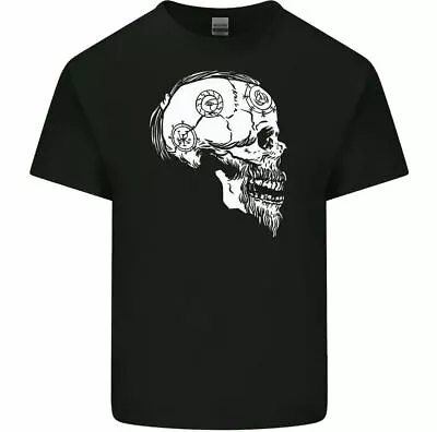 Viking Skull Men's T-Shirt Gym Biker Norse Gods Mythology Odin Ragnar Valhalla • £10.99