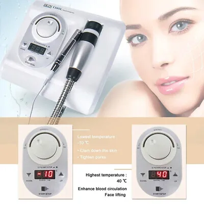 Cryo Cool Hot Electroporation Mesotherapy Skin Face LiftingRejuvenation Machine • $286.19