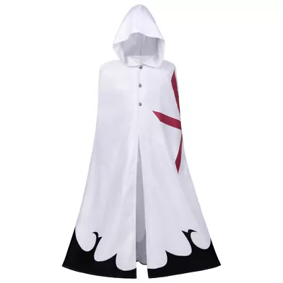 Medieval Crusader Knights Templars Cape SCA Reenactment Robe Knights Cloak • $28.99