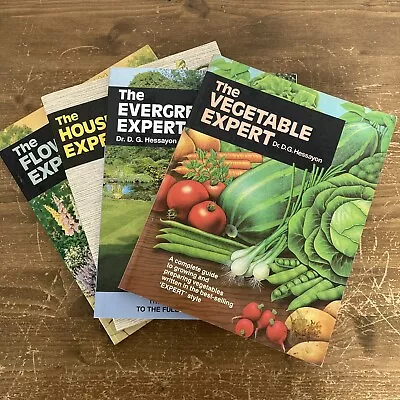 £10.95 • Buy The House Plant Expert D G. Hessayon Book Bundle Vintage Flower Vegetable