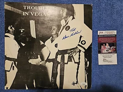 Trouble In Vegas Elvis Presley Double LP Autographed By Dave Hebler W/ JSA COA • $399.99