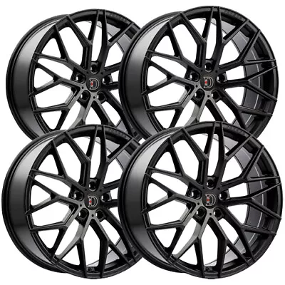 (Set Of 4) Defy D07 19x8.5 5x112 +35mm Gloss Black Wheels Rims 19  Inch • $755.96