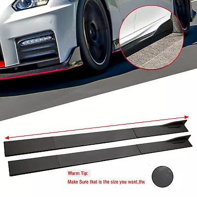 For Nissan Sentra Nismo Side Skirt Extension Rocker Panel Body Kit Lip Splitters • $79.99